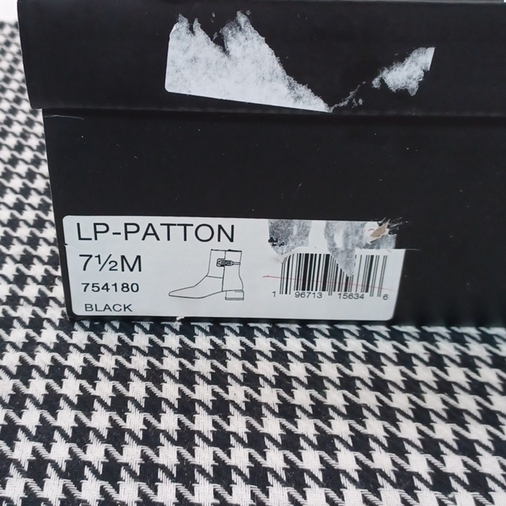 Liverpool Patton Black Leather NIB - Picture 8 of 8